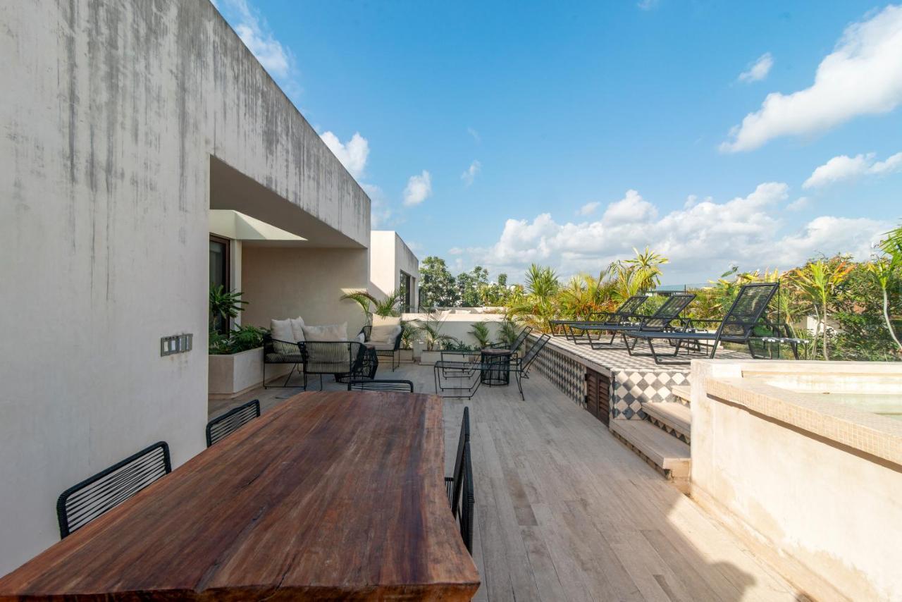 Ferienwohnung 305 Luxury Penthouse With Private Pool Tulum Exterior foto