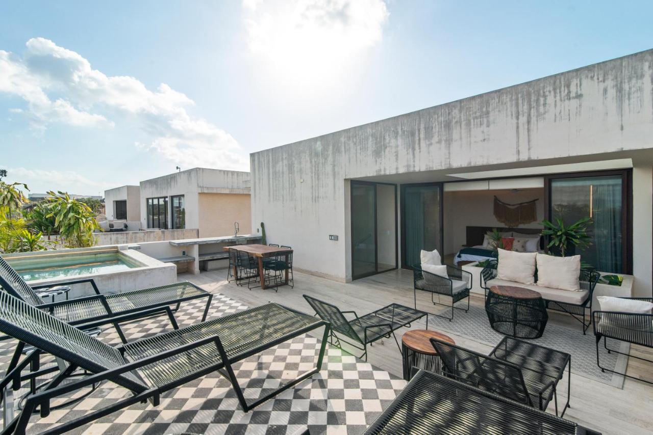 Ferienwohnung 305 Luxury Penthouse With Private Pool Tulum Exterior foto